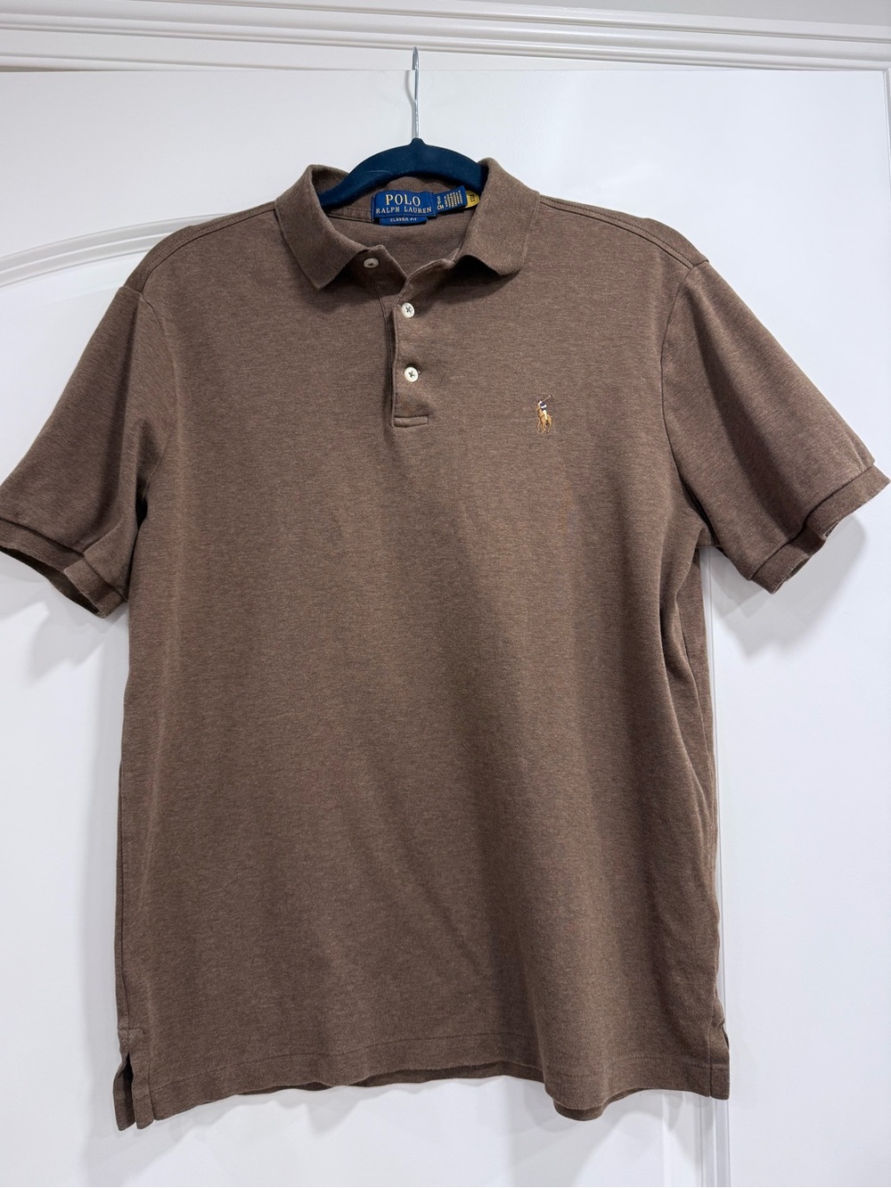 Polo by Ralph Lauren Brown Short-Sleeve Classic Polo